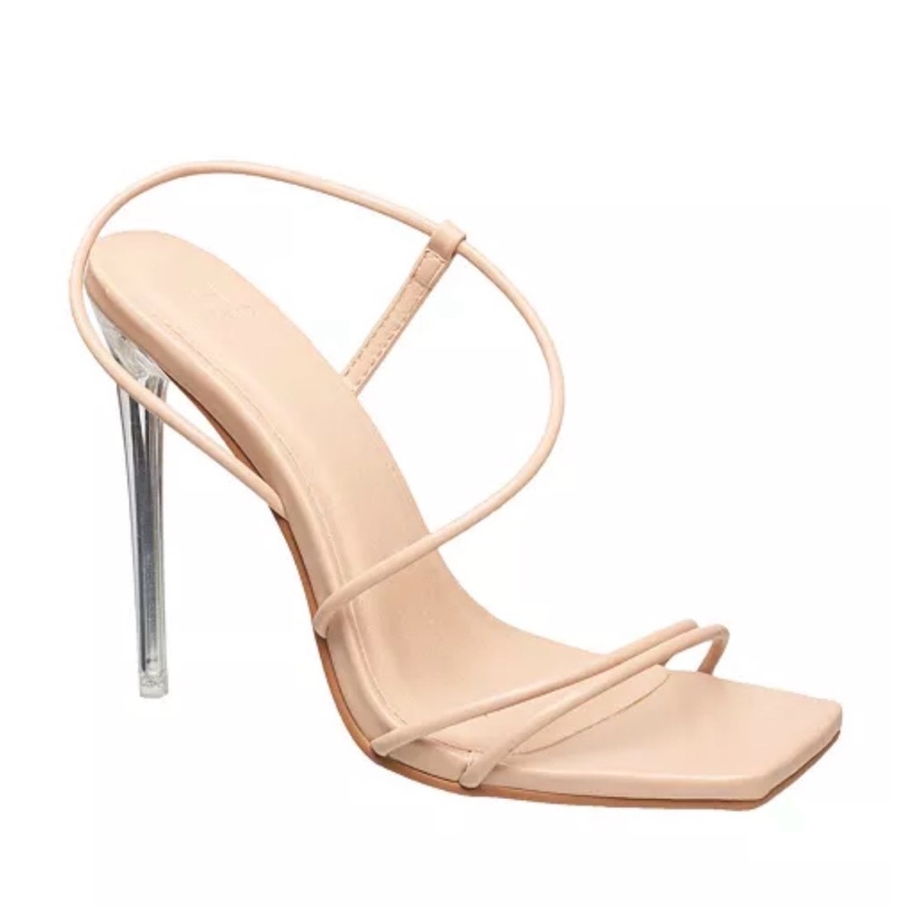 Halston Heritage Blush Strappy Heels